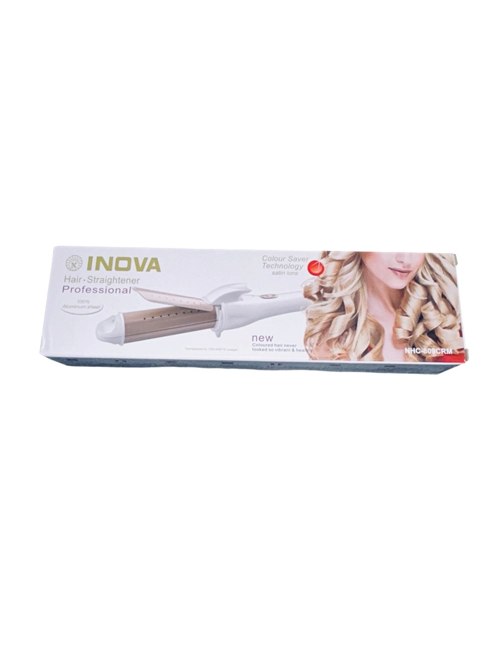 White & Gold Professional Hair Straightener